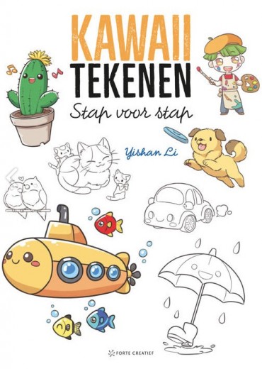 kawaii tekenen stap voor stap stripweb