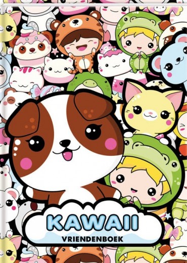 vriendenboek kawaii stripweb