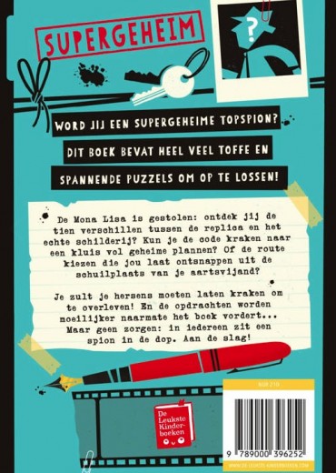het supergeheime spionnen puzzel boek stripweb 1