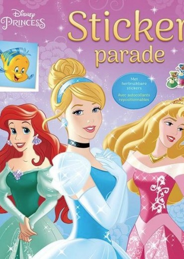disney prinses sticker parade stripweb
