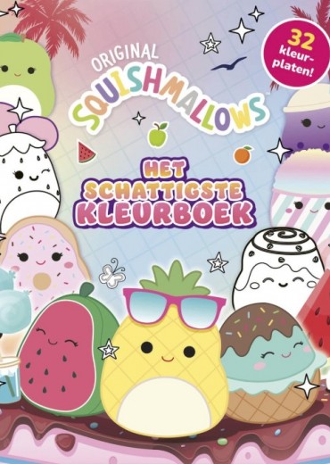 squishmallows het schattigste kleurboek stripweb