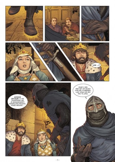 lancelot de ridder op de schandkar stripweb 3