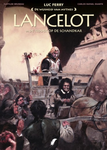 lancelot de ridder op de schandkar stripweb