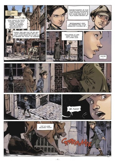 de vier van bakerstreet het zwarte museum stripweb 2