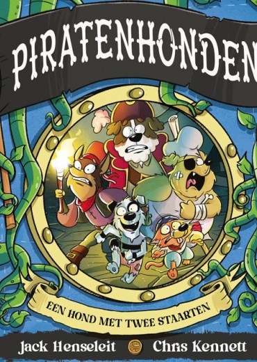 piratenhonden een hond met twee staarten stripweb