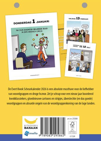 evert kwok scheurkalender 2026 stripweb 4
