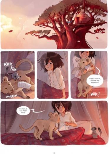 lulu en nelson de witte leeuw stripweb 3