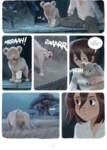 lulu en nelson de witte leeuw stripweb 1