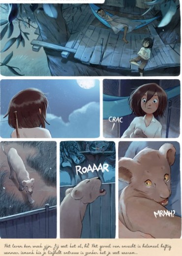 lulu en nelson de witte leeuw stripweb