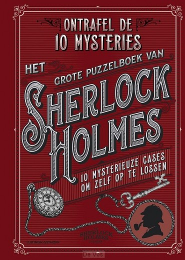 het grote puzzelboek van sherlock holmes stripweb