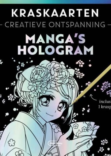 kraskaarten creatieve ontspanning manga hologram stripweb
