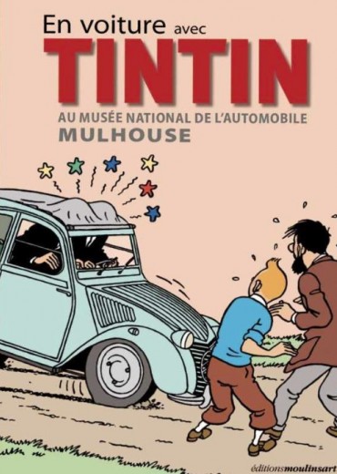 en voiture avec tintin mulhouse stripweb