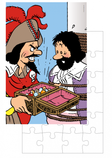 tintin puzzel schat stripweb 1