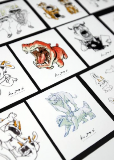 kim jung museum set de stickers stripweb 8