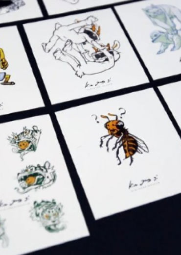 kim jung museum set de stickers stripweb 2