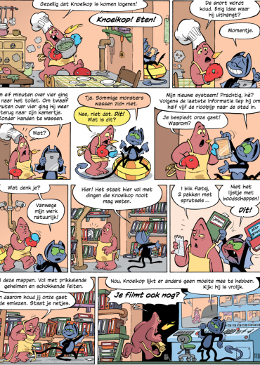 geheim agent g ruwel pas op menswezens!  1