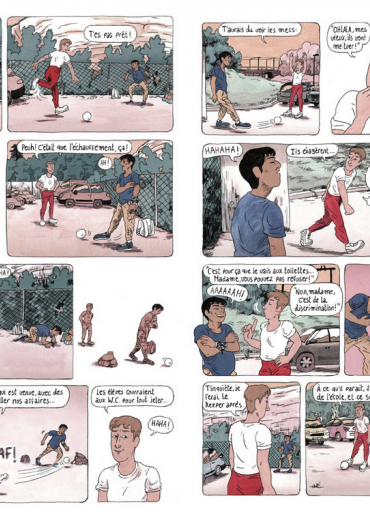 Moheeb sur le parking 9