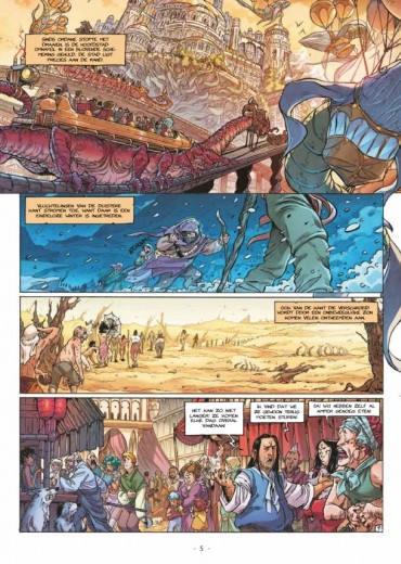 curieuze epos over de wereld die niet meer wilde draaien 2 stripweb