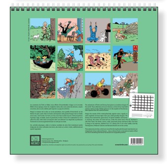 grote kalender kuifje 2026 stripweb 2