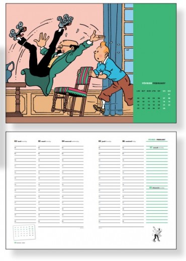 bureau agenda kuifje 2026 stripweb 1