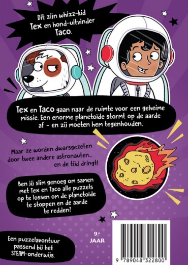 tex en taco en de code van het universum stripweb 1