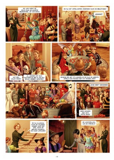 agatha christie de halloweenmoord stripweb