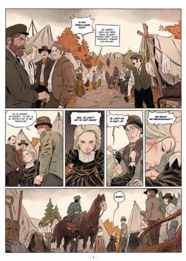 meisje en de postbode stripweb 1