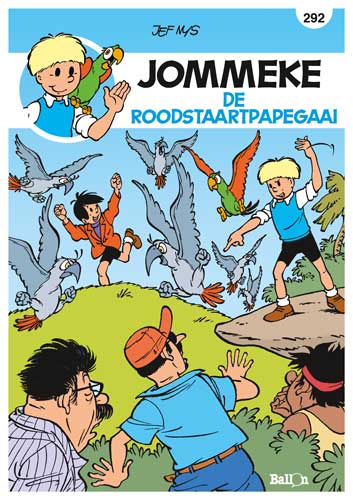 De roodstaartpapegaai - Stripweb