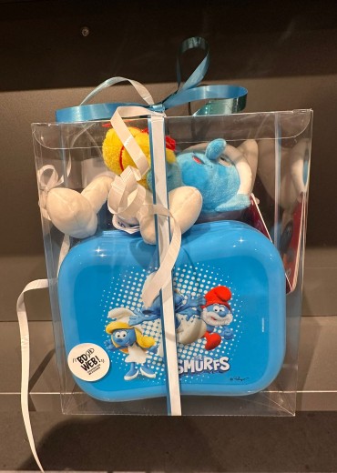 De Smurfen - lunchset - Stripweb