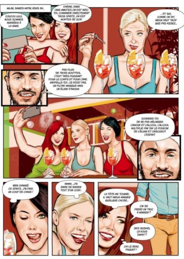 drie vriendinnen in milaan stripweb 1