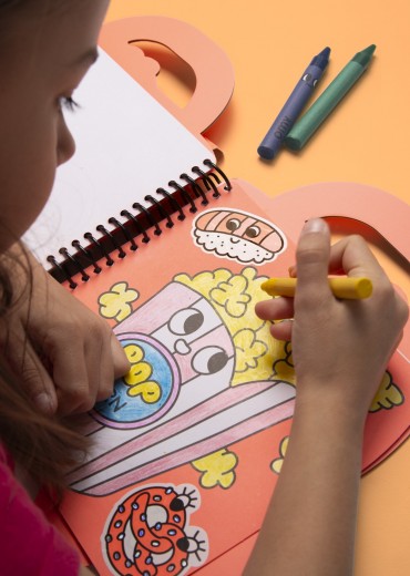 FOODTRUCK STICKERBOEK STRIPWEB