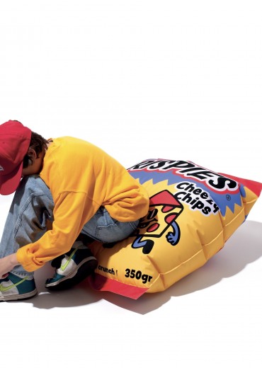 kussen crispies stripweb