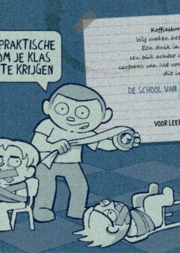 DE SCHOOL VAN MENEER VAN GHYSEGEM STRIPWEB