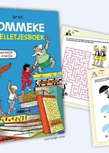 jommeke spelletjesboek van makkelijk naar moeilijk stripweb