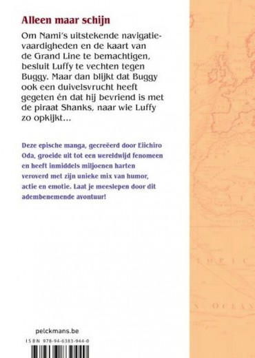 one piece alleen maar schijn stripweb 1