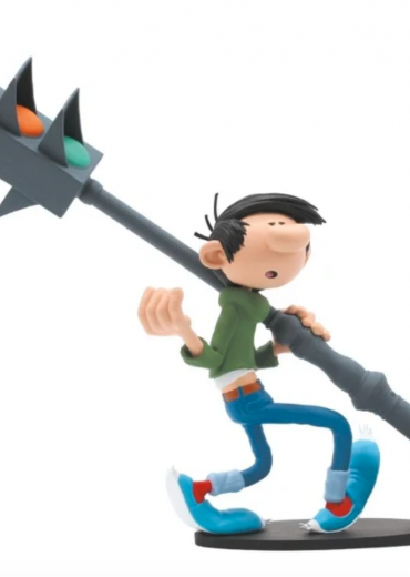 Beeldje guus flater stoplicht stripweb