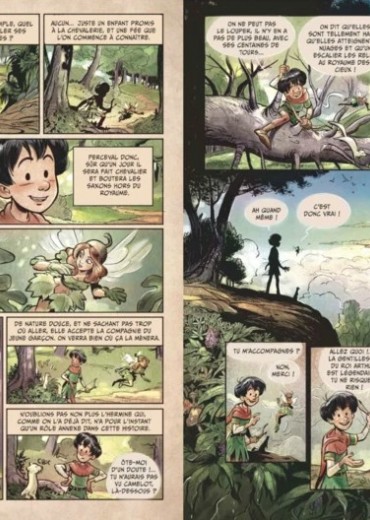 de verloren legende van parcival stripweb 1