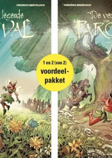 de verloren legende van parcival 1 en 2 stripweb