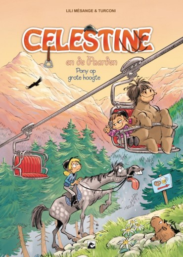 celestine en de paarden pony op grote hoogte stripweb