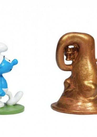 smurfen en de tuba beeldje stripweb 1