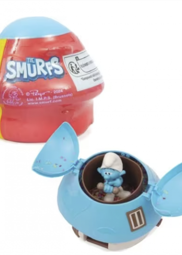 Blauw paddenstoelenhuisje - De Smurfen - Stripweb