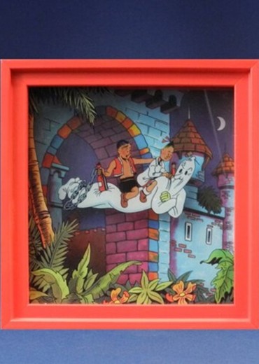 Het eiland Amoras schaduwbox - Stripweb