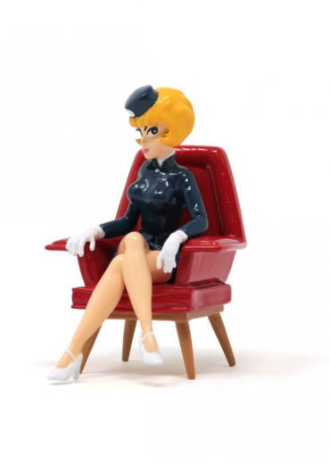 NATACHA FAUTEUIL ROUGE STRIPWEB 1