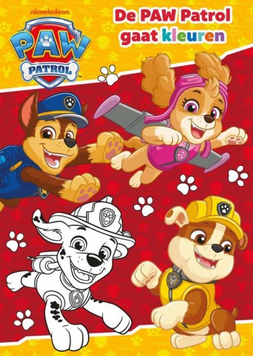 De PAW patrol gaat kleuren Stripweb