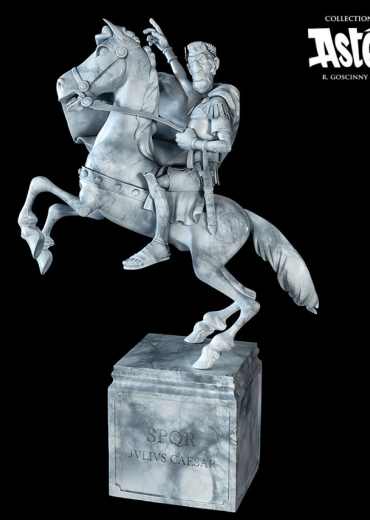 fariboles beeldje asterix ceasar te paard stripweb 1