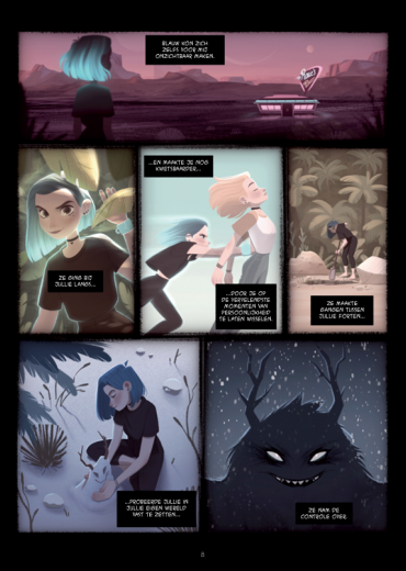 haar 3 nooit meer alleen stripweb 5