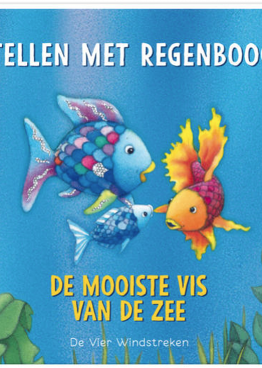 tellen met regenboog stripweb