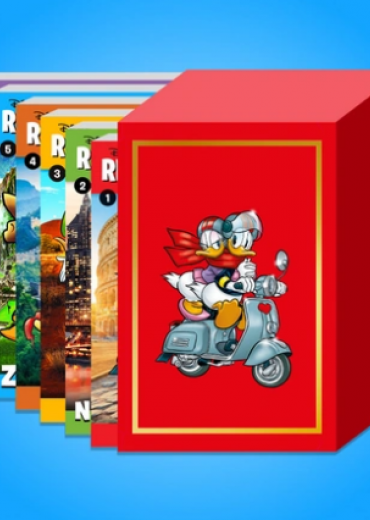 Box wereldreis met 6 pockets