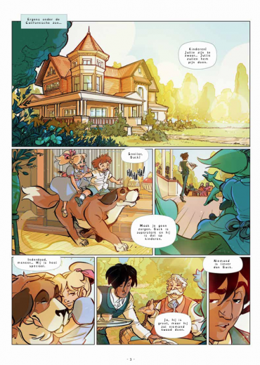 roep van de wildernis stripweb