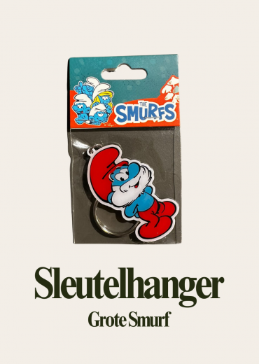 Sleutelhanger Grote Smurf 2 Stripweb